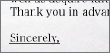 Do not forget to include greetings