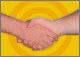 Remember to shake hands