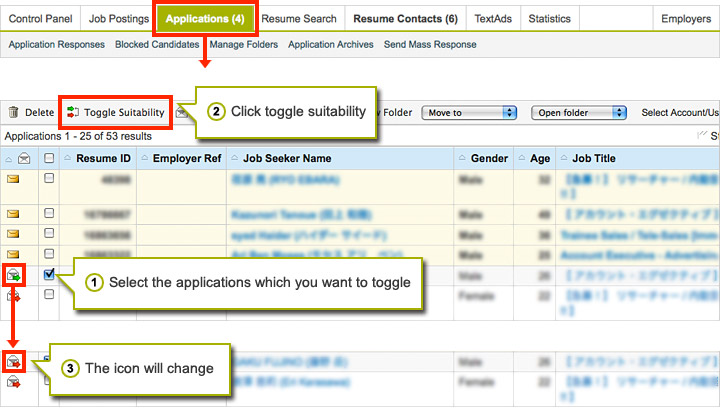 Toggle Suitability